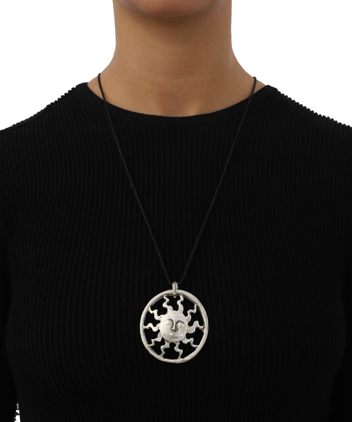 The Daughter of the Sun Silver Plated Necklace