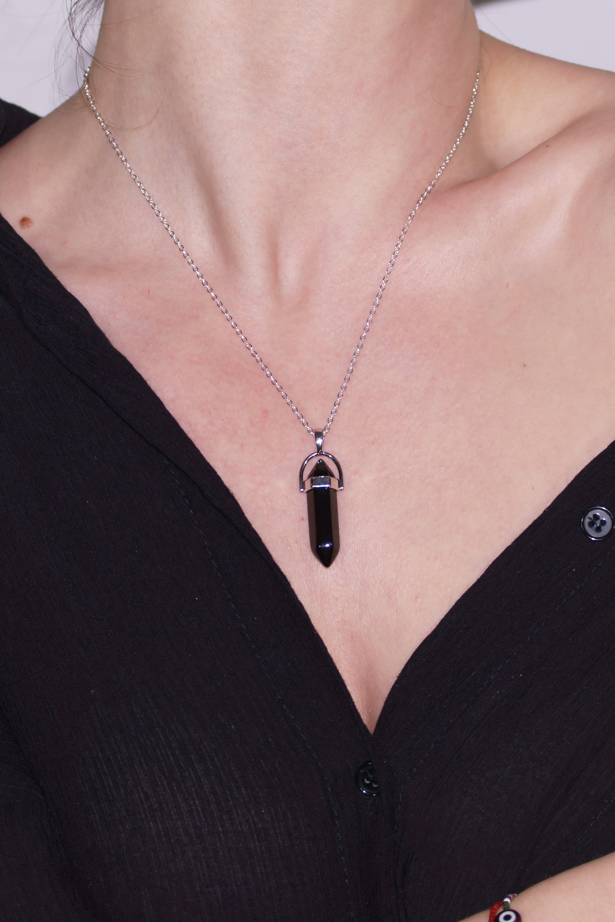 Onyx Natural Stone Necklace