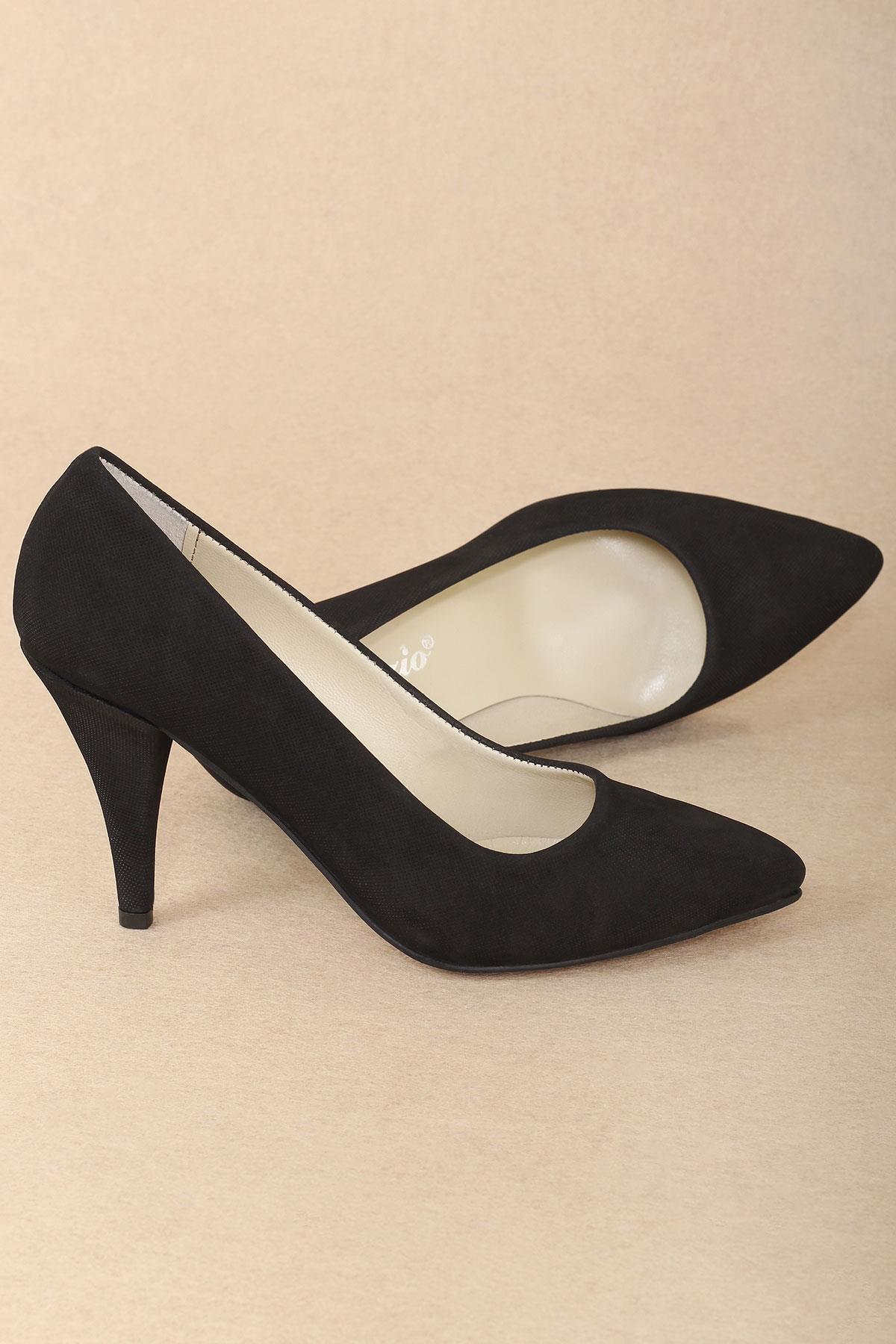 Women's Genuine Leather Heeled Shoes