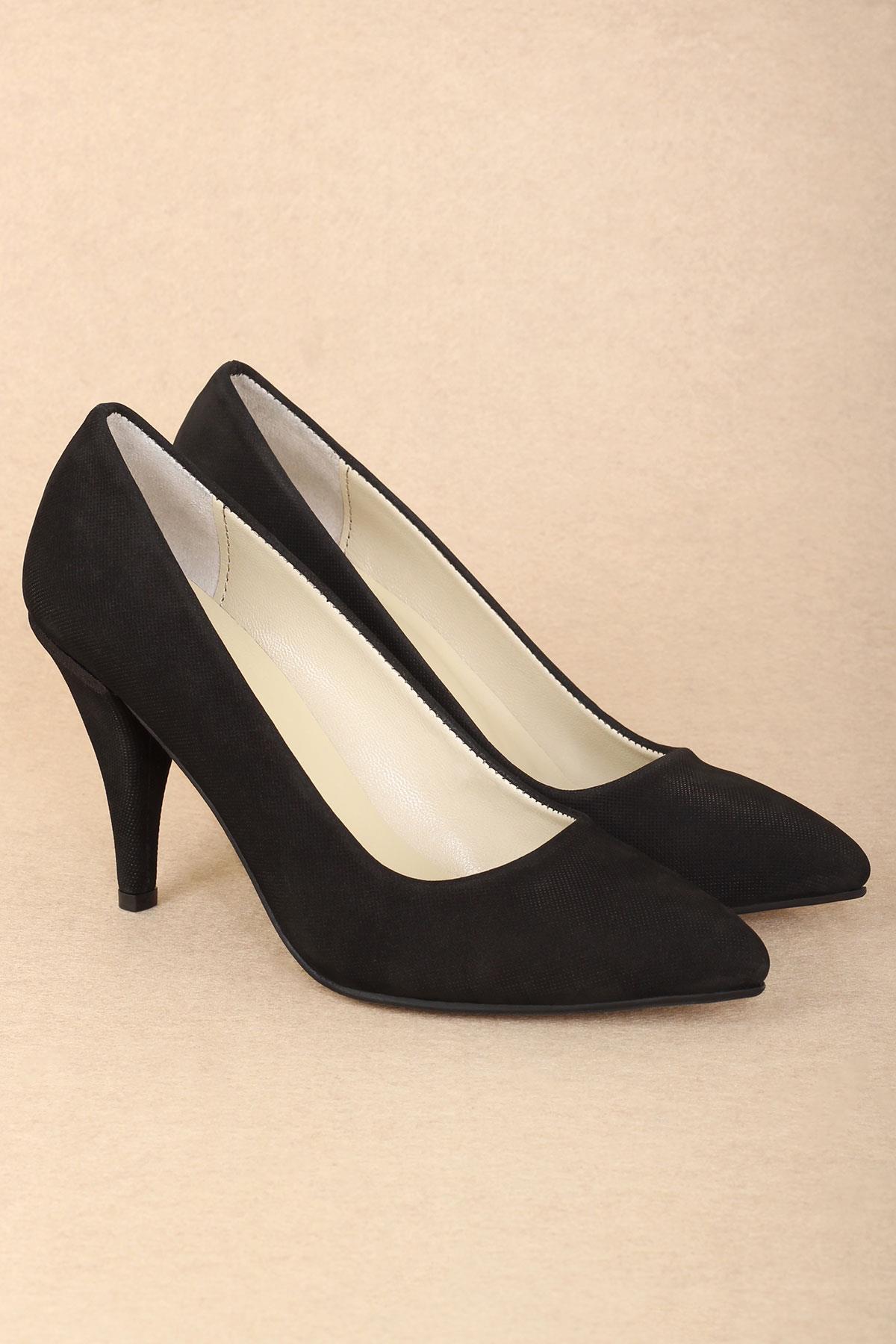 Women's Genuine Leather Heeled Shoes