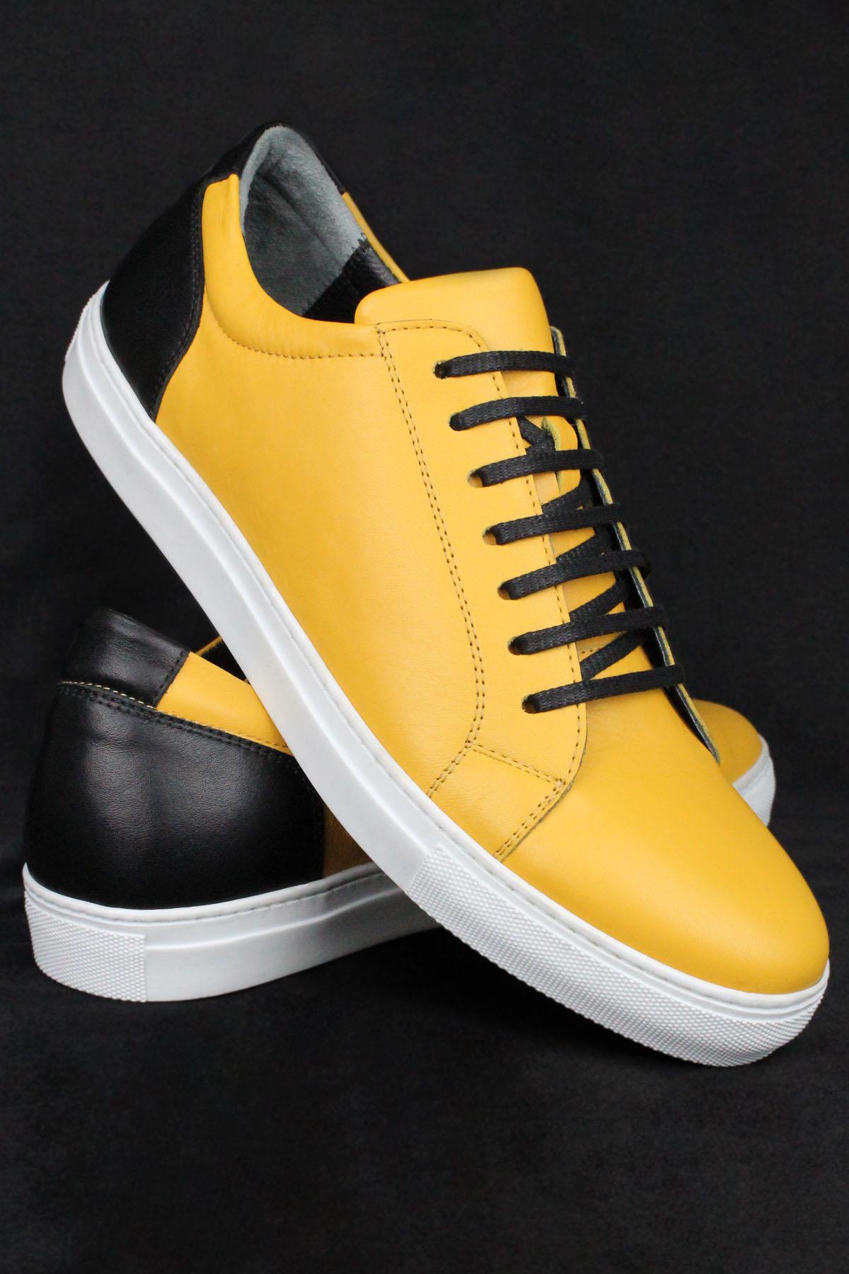 Men's Genuine Leather Sneakers