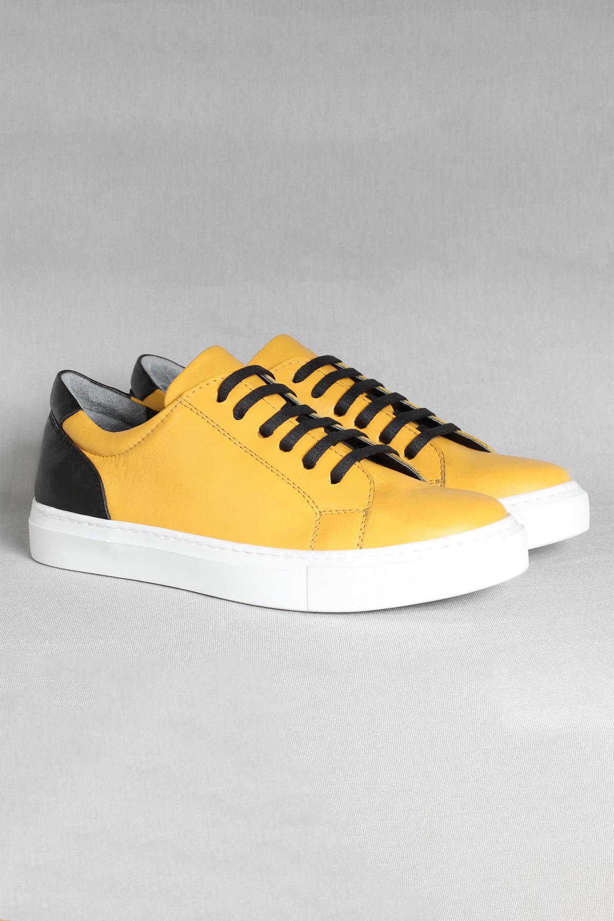 Men's Genuine Leather Sneakers