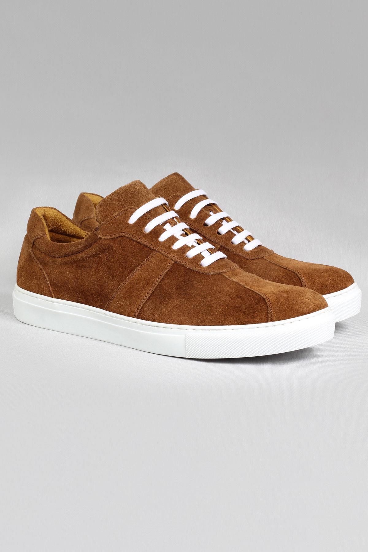 Men's Genuine Leather Sneakers