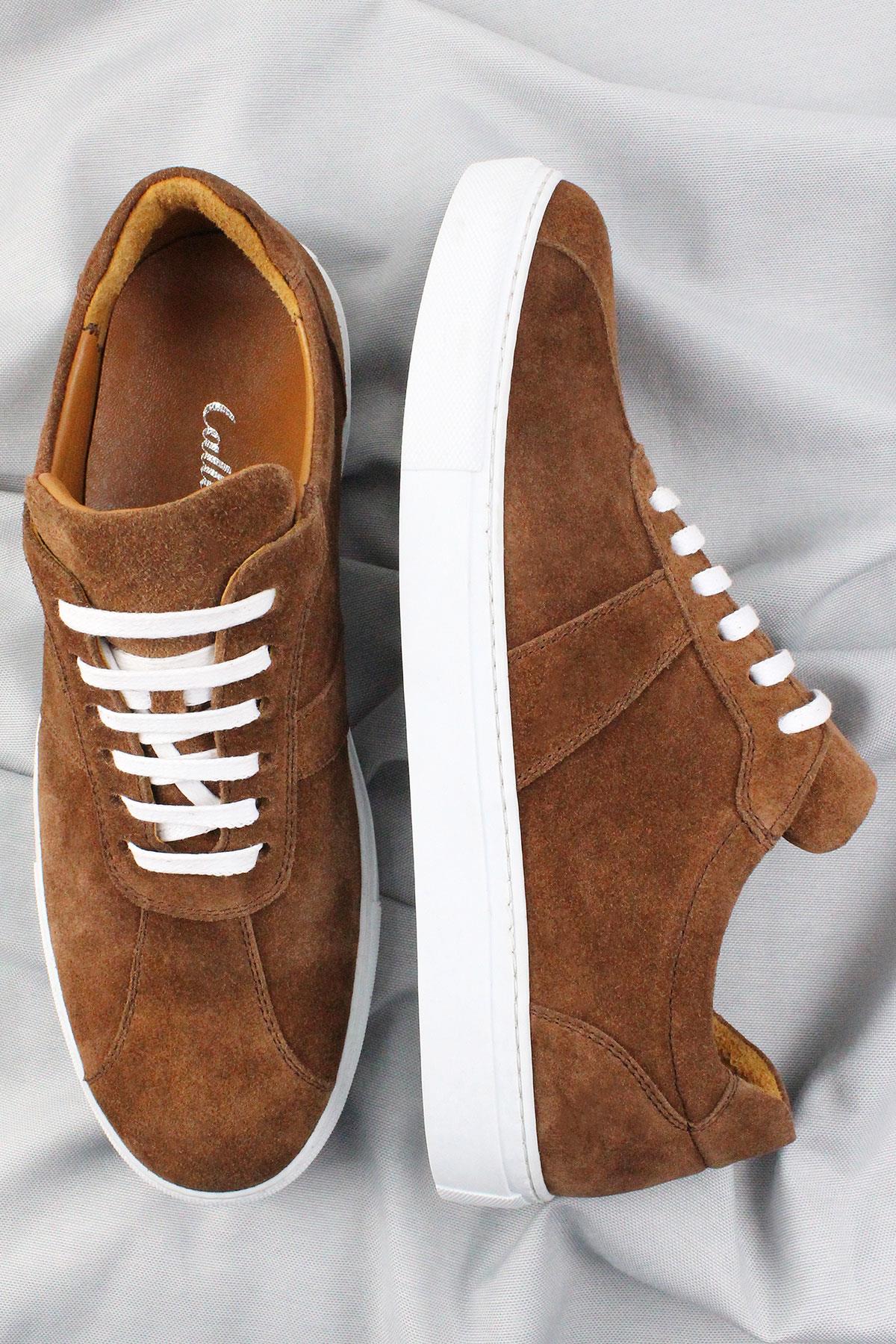 Men's Genuine Leather Sneakers