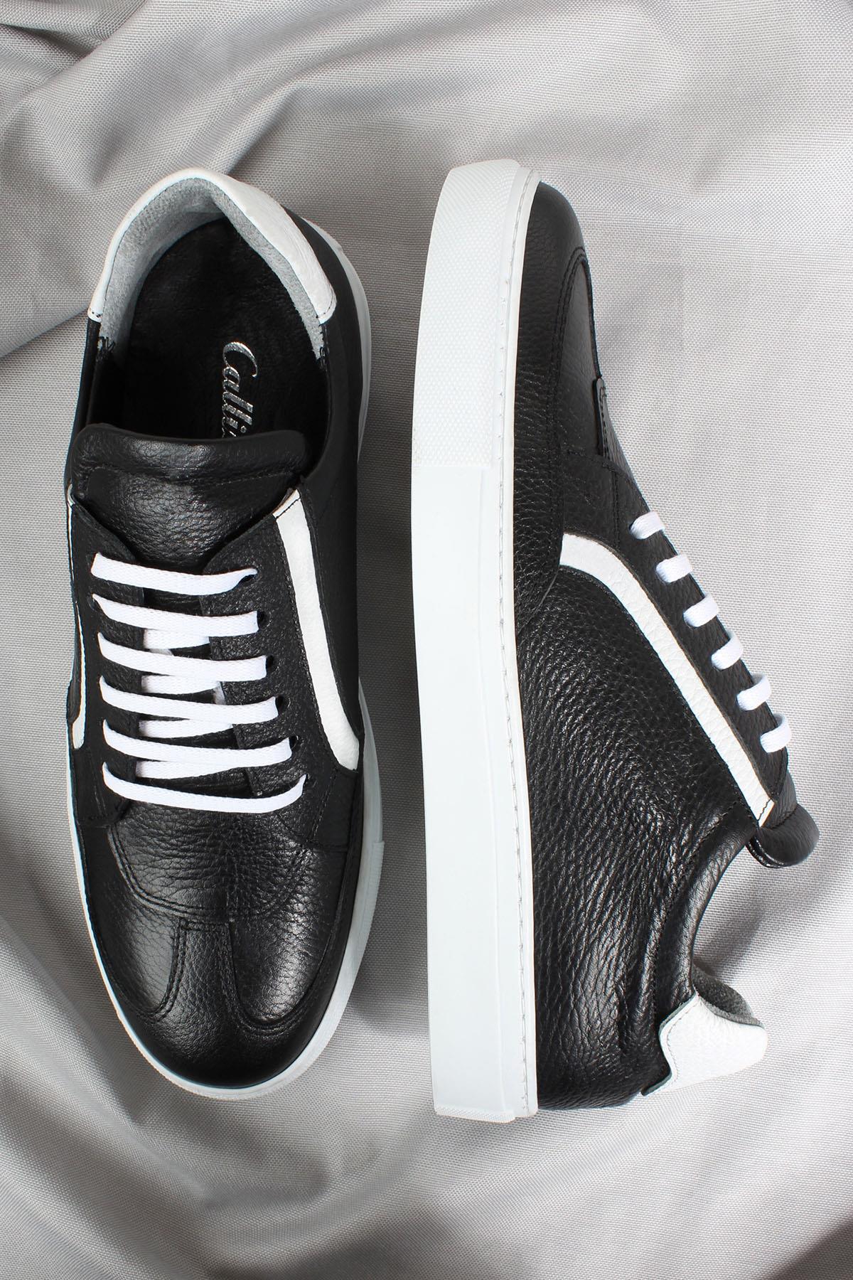 Men's Genuine Leather Sneakers