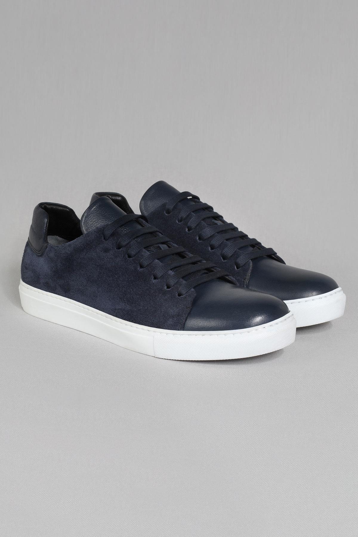 Men's Genuine Leather Sneakers