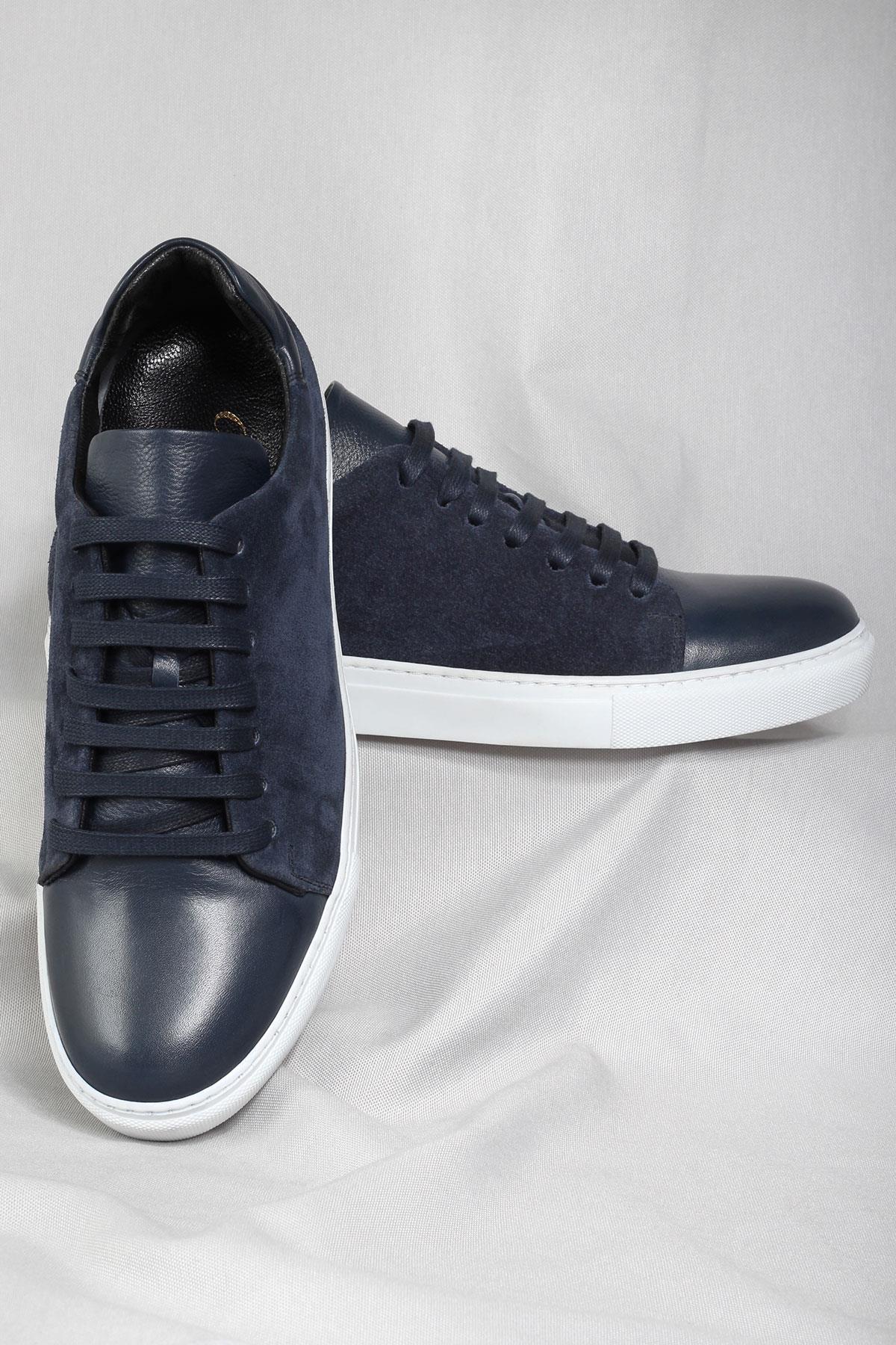 Men's Genuine Leather Sneakers