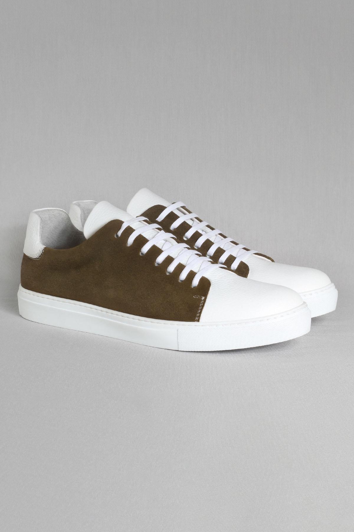 Men's Genuine Leather Sneakers