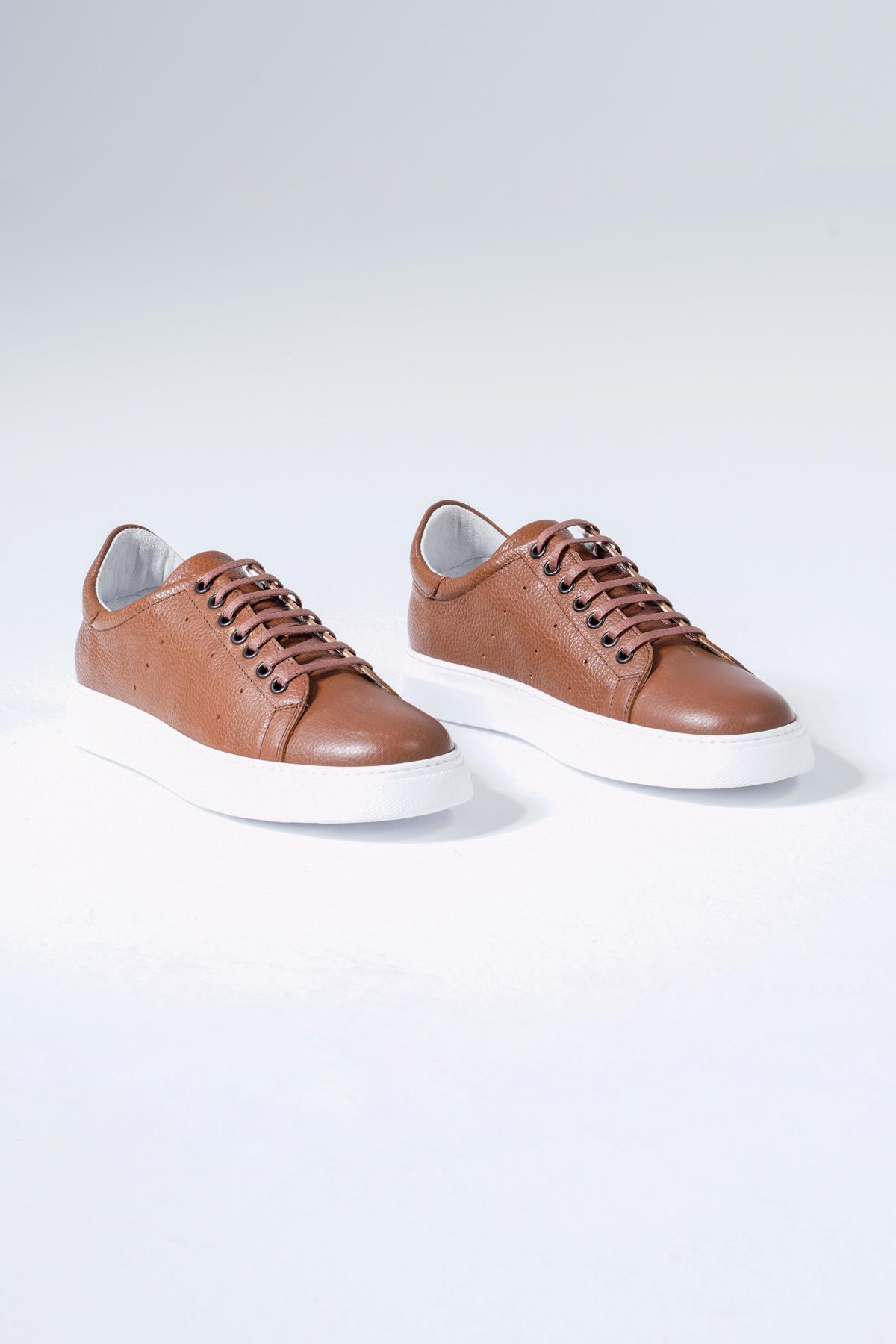 Men's Genuine Leather Sneakers