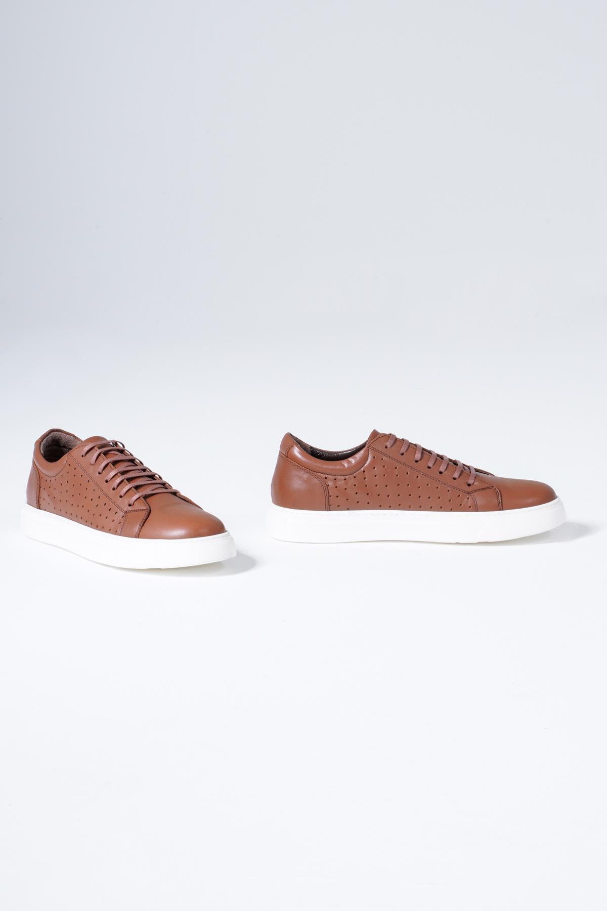 Men's Genuine Leather Sneakers