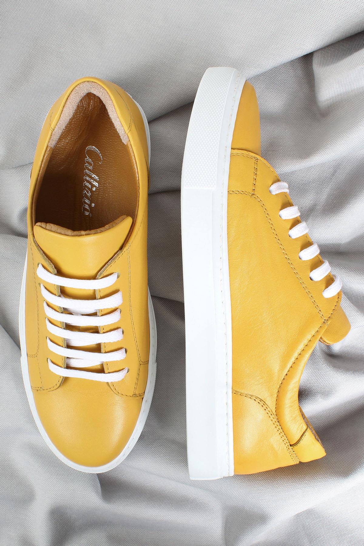 Women's Genuine Leather Sneakers