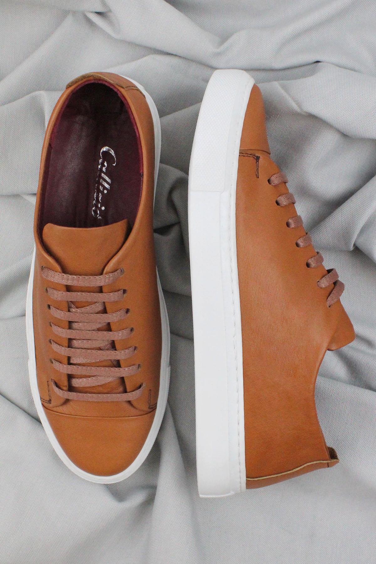 Women's Genuine Leather Sneakers