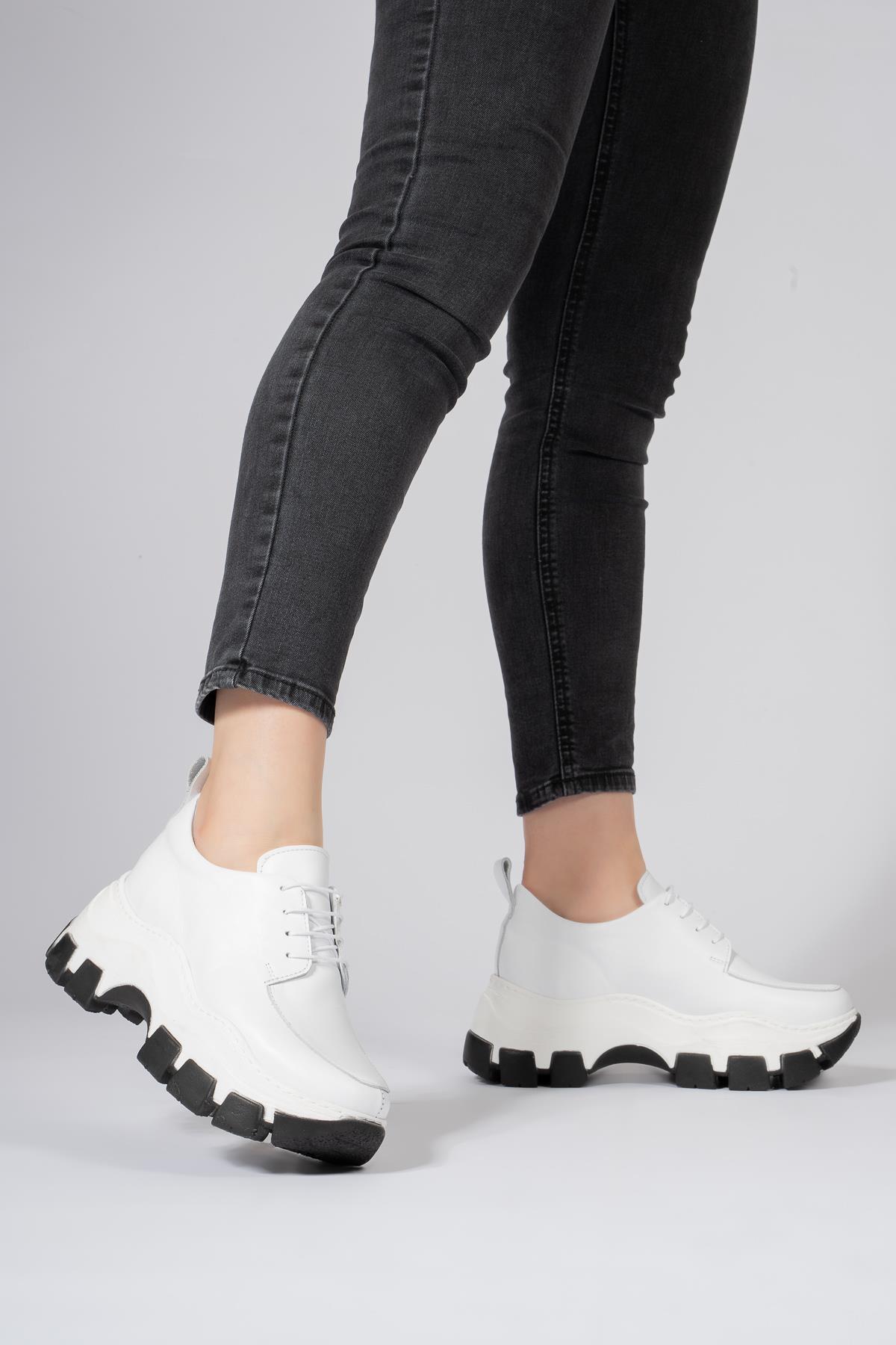 Women's Genuine Leather Sneakers