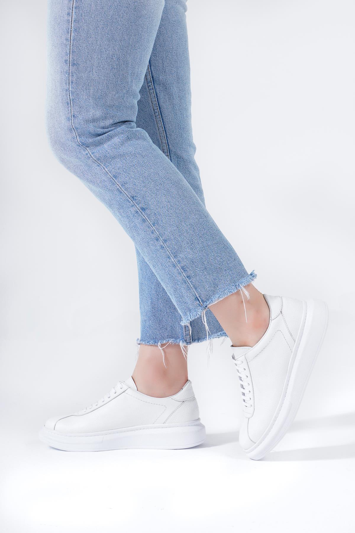 Women's Genuine Leather Sneakers