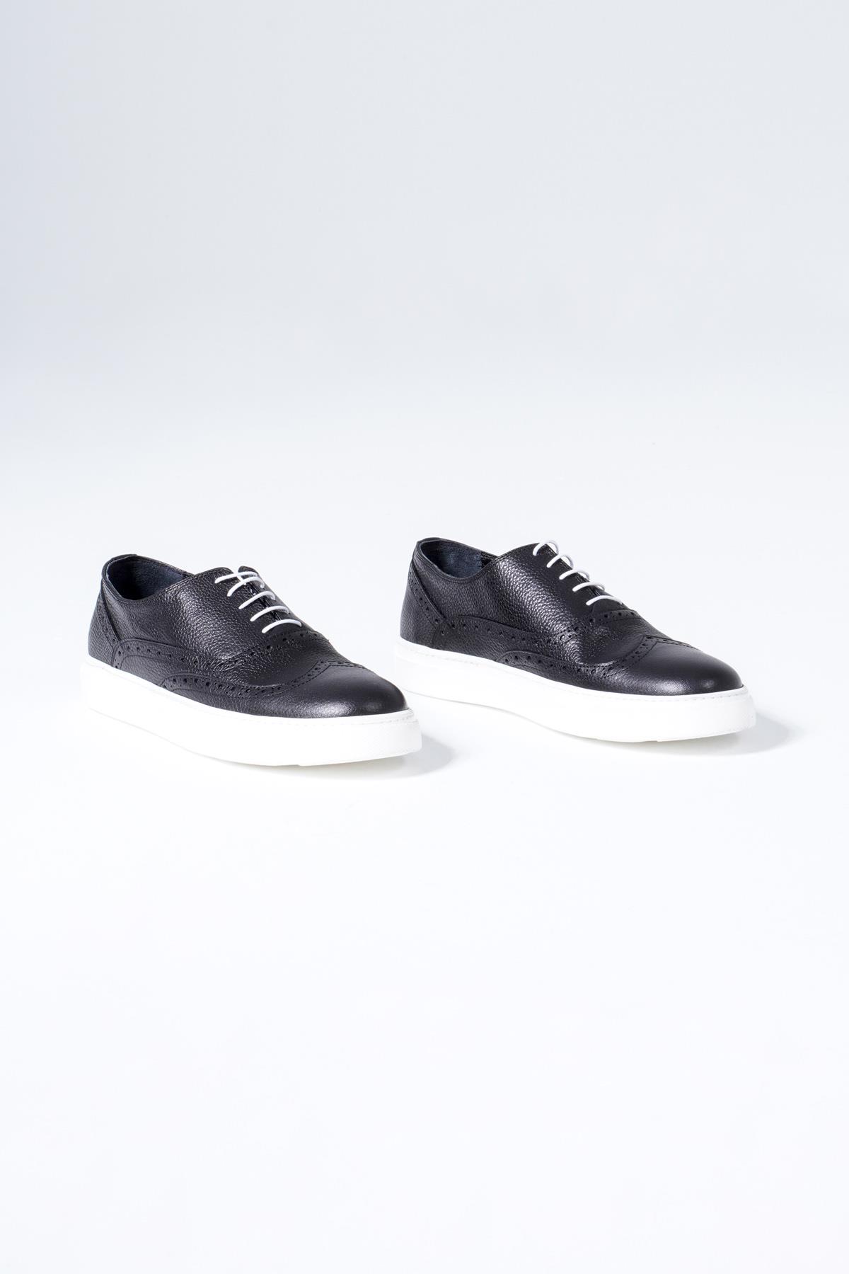 Men's Genuine Leather Sneakers