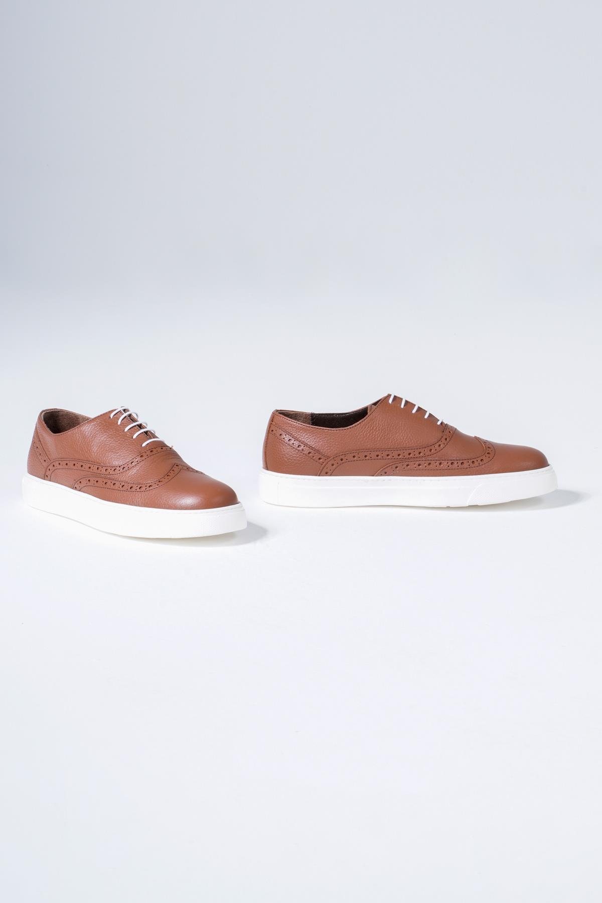 Men's Genuine Leather Sneakers