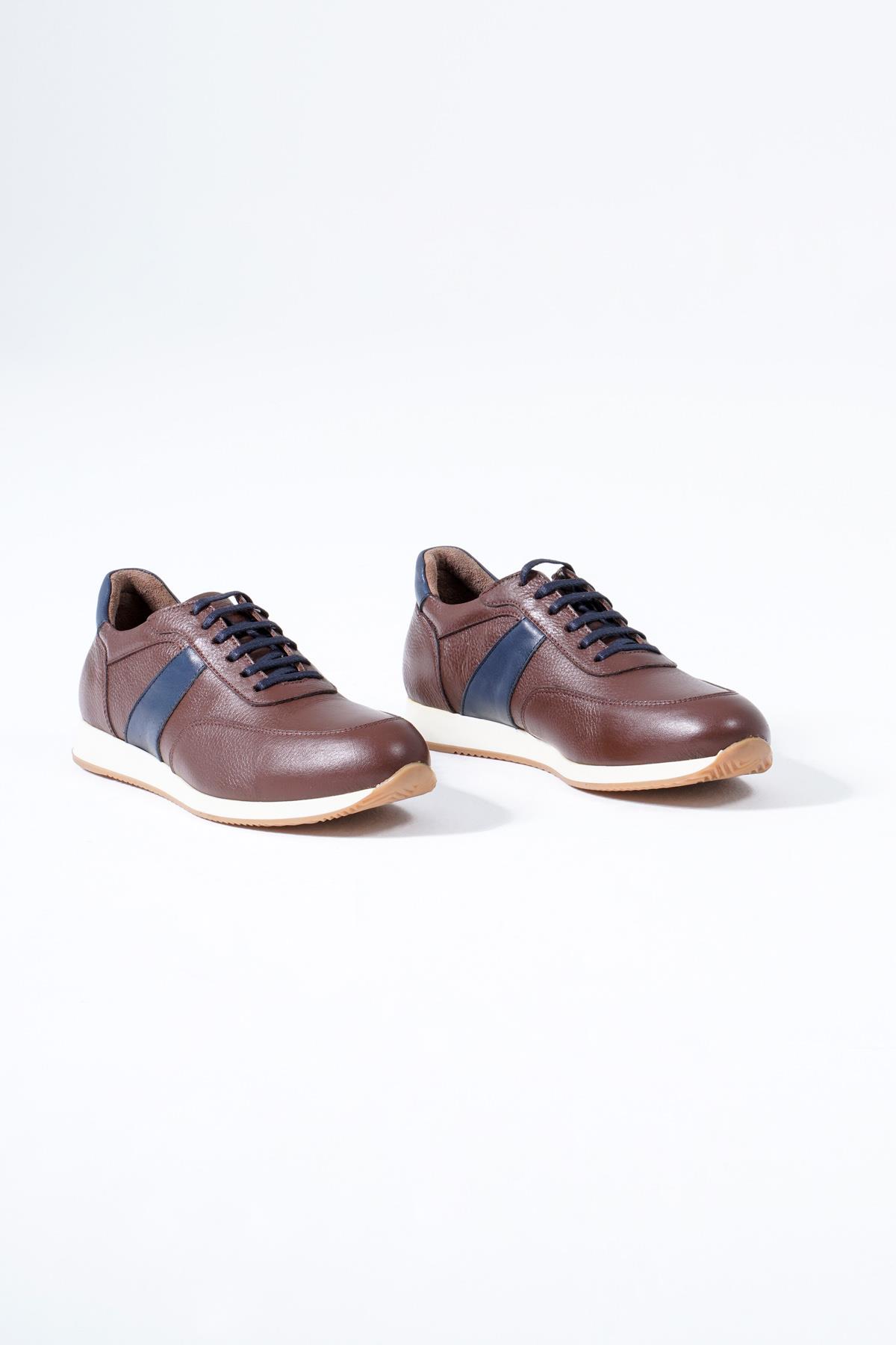 Men's Genuine Leather Sneakers