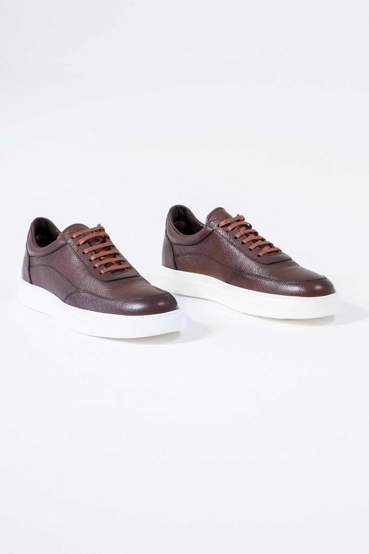 Men's Genuine Leather Sneakers