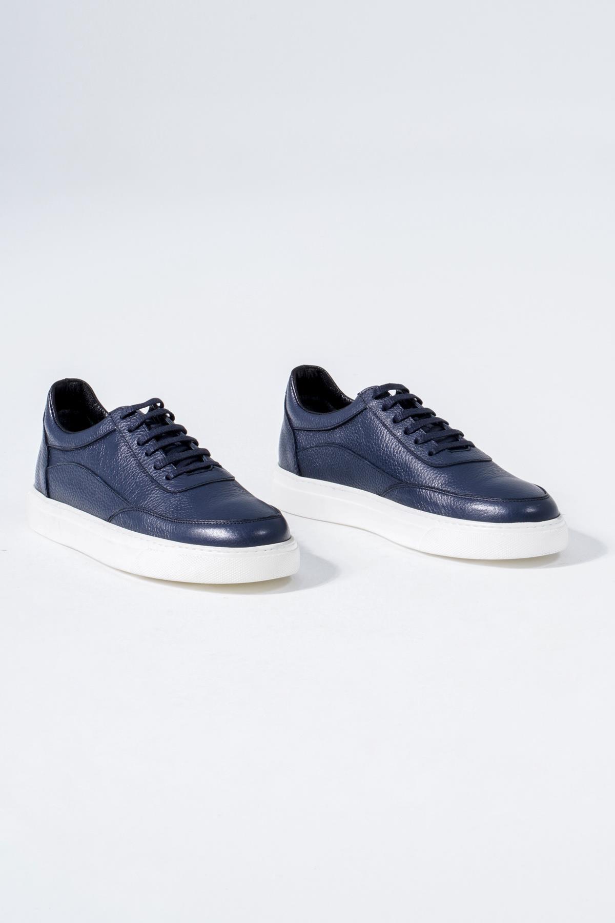 Men's Genuine Leather Sneakers